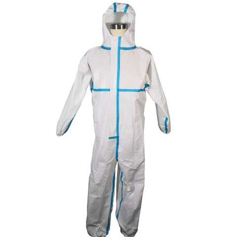 Disposable non-woven protective clothing dust-proof purification clothing wholesale